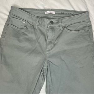 Lauren Conrad cuffed skinny ankle jeans